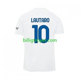 Billige Fotballdrakter Inter Milan Lautaro Martinez 10 Bortedraktsett 2023/24 Kortermet